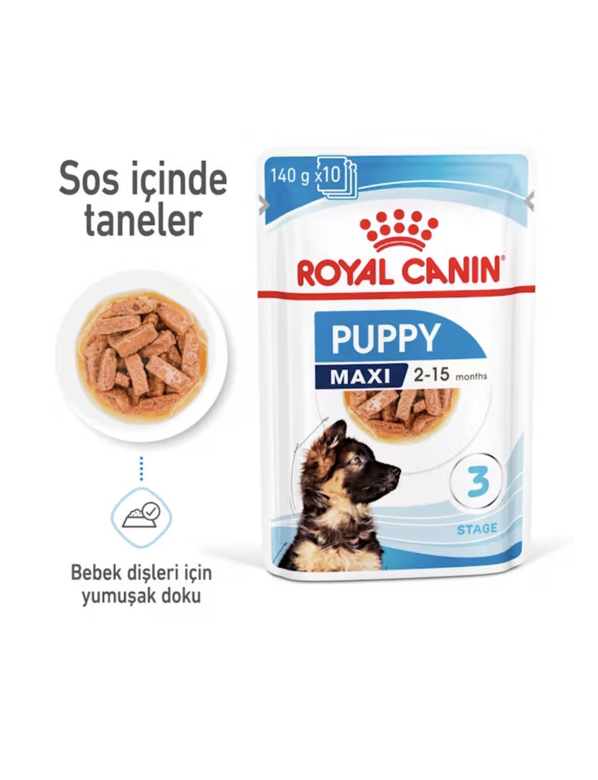 ROYAL CANİN DOG MAXİ PUPPY 140 GR*10